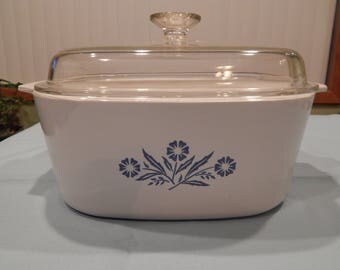 Corning Ware Cornflower Blue 5 Liter Casserole