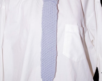 tie , knitted , mens , grey