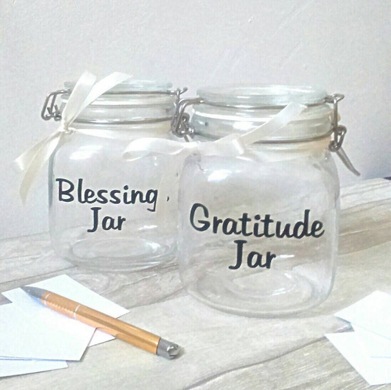 gratitude jar blessings jar memory jar thankful