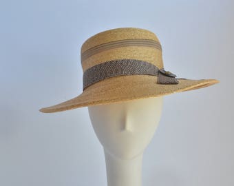 Small - Straw Wide Brim Sun Hat