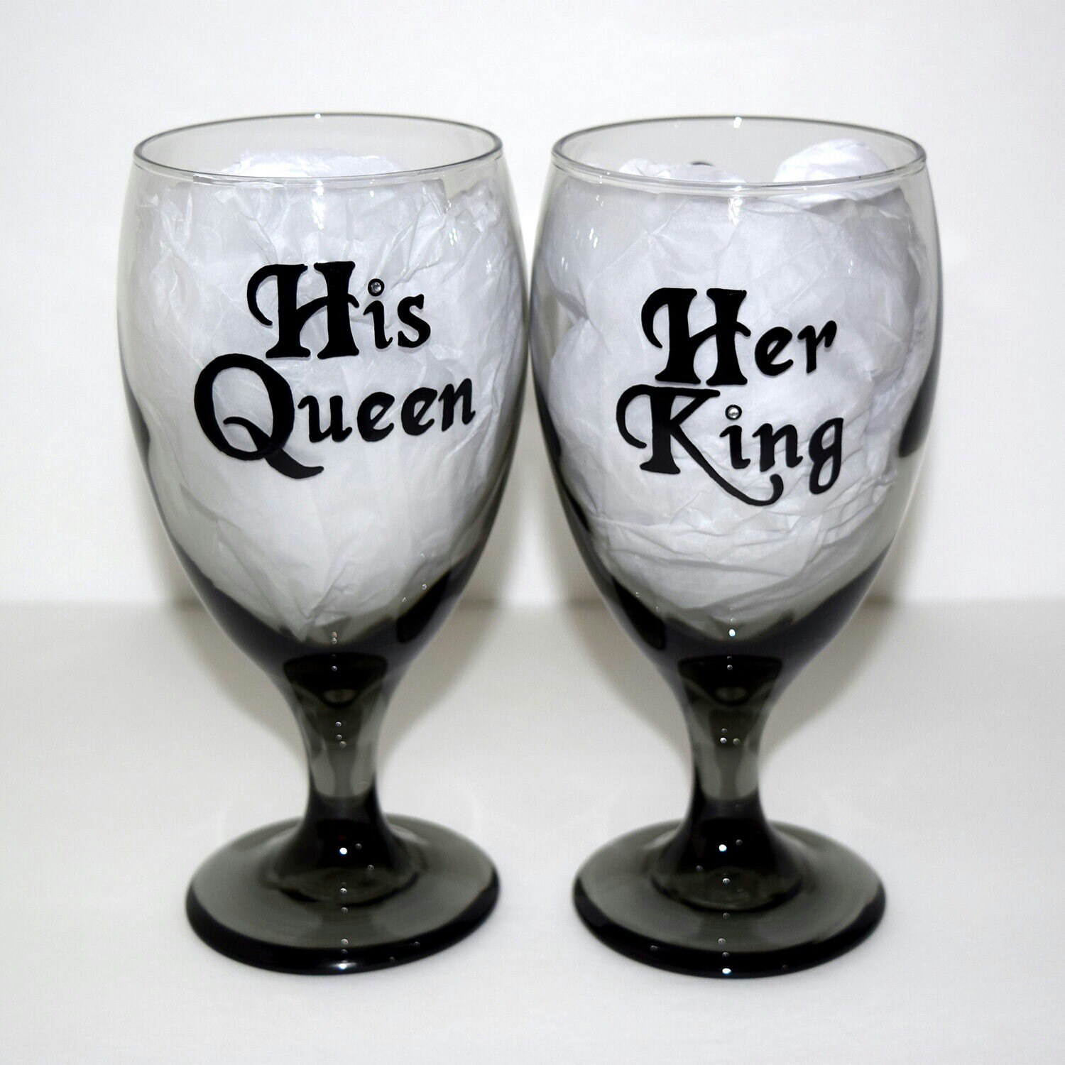 Couples Wine Glasses Couple Gift Set Couple Glasses His