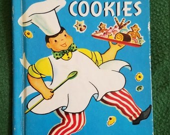 Vintage....Mr. Snitzels Cookies....Jane Flory....Rand McNally Junior Elf...1950
