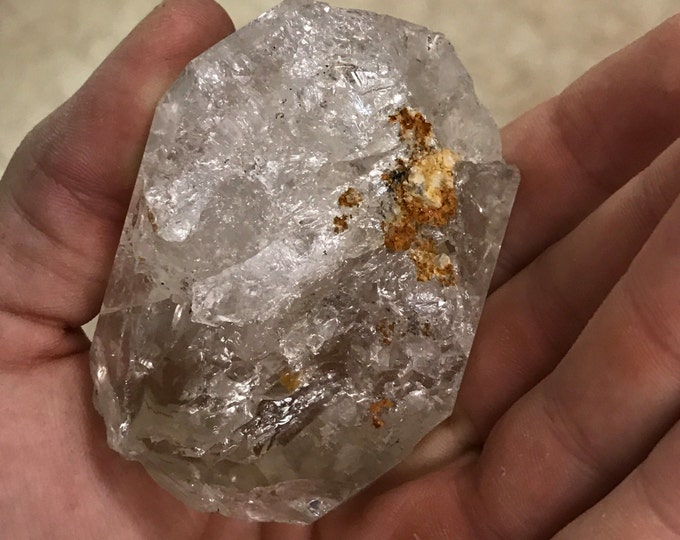 Herkimer Diamond-Nat ural Double Terminated from Herkimer New York- Herkimer Quartz \ Quartz Crystal \ Chakra \ Healing Crystals \ Reiki