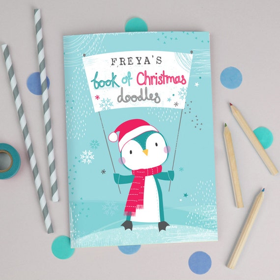 personalised notebook for children childrens christmas gift personalised notebook for children childrens christmas gift