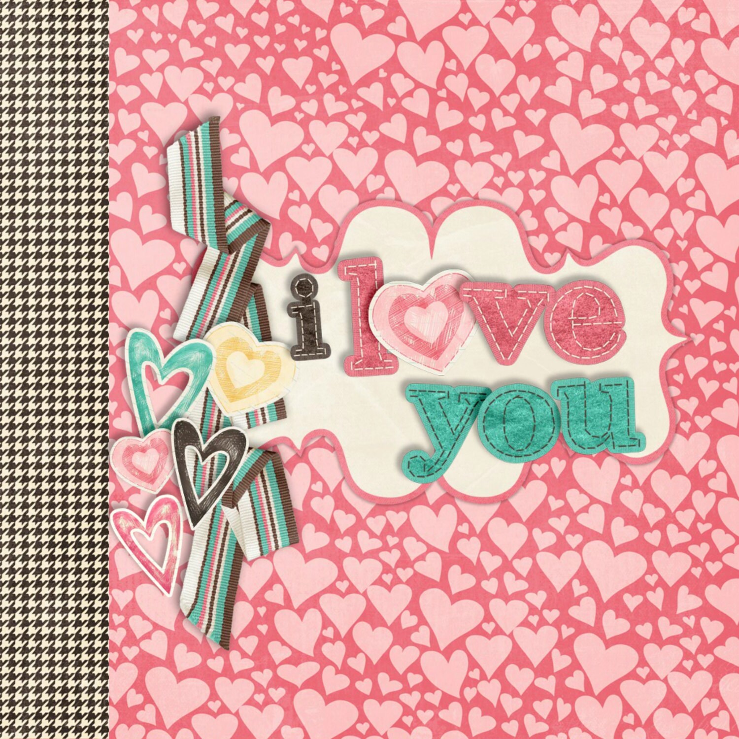 Scrapbook templates, printable scrapbook pages, 10 pages digital ...