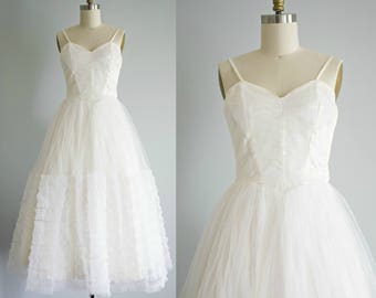 White prom dress | Etsy