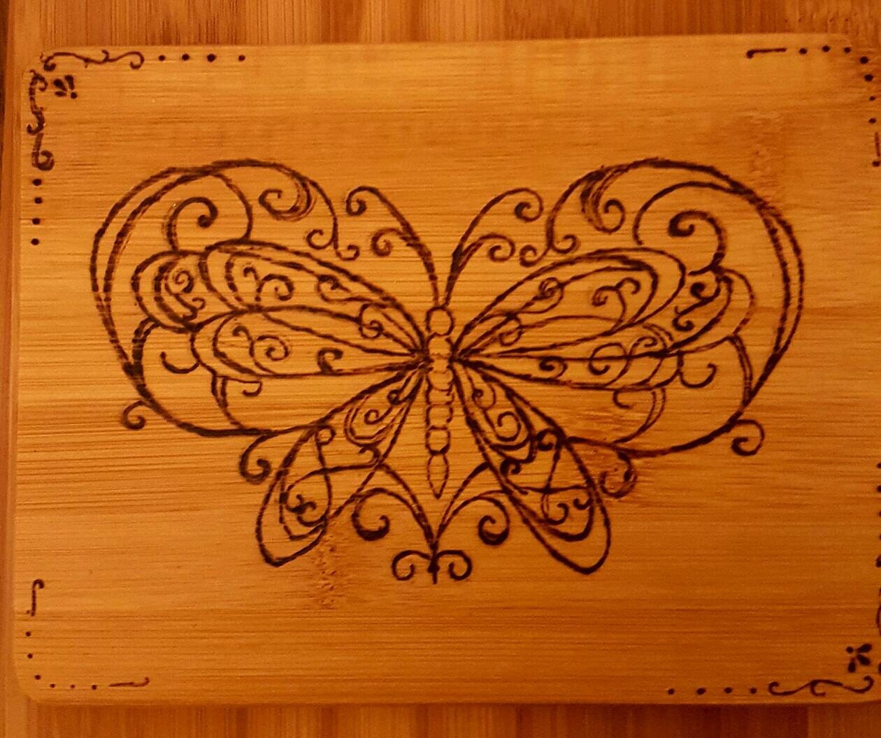 butterfly 3d cutting board plans