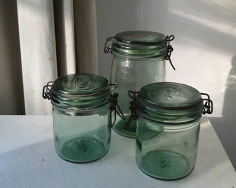 Paire de bocaux L'IDEALE- 1 litre - Bocaux & Compagnie