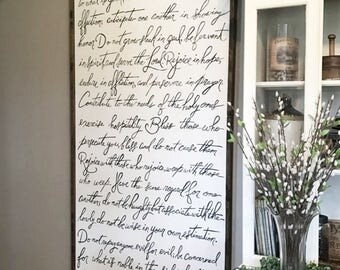 Wall Signs For Home large wood sign | etsy Wall Signs For Home large wood sign | etsy