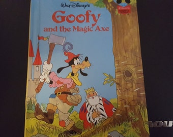 Disney Goofy and The Magic Axe 1982 printing