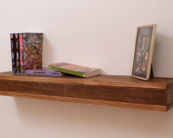Floating Shelf, Wooden Floating Shelf, Floating Shelves, Livingroom Decor, Bathroom Decor, Ledge Shelf