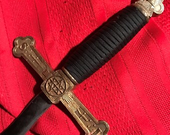 Martinist Masonic Rosicrucian Ritual Initiation Sword