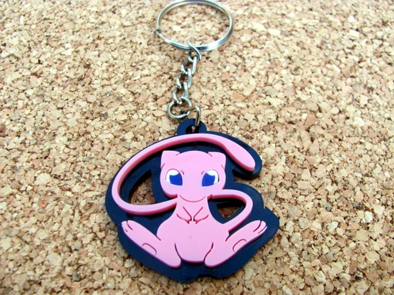 mew plush keychain