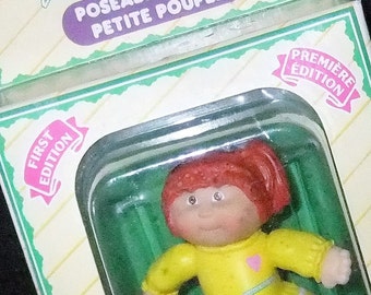 Cabbage Patch Kids Cherry Lou First Edition vintage 1984 (Born April 22nd 1984) figure boxed by Applause made in China