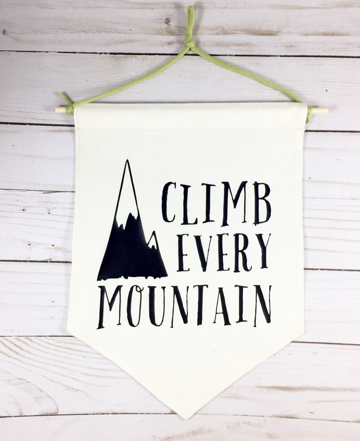 Climb every Mountain Nursery Wall Art Nursery Decor