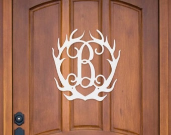 Wooden Monogram, Door Hanger, Monogrammed Gift, Housewarming Gift, Easter Door Hanger, Deer Door Hanger, Snow flake Door Hanger, Home Decor