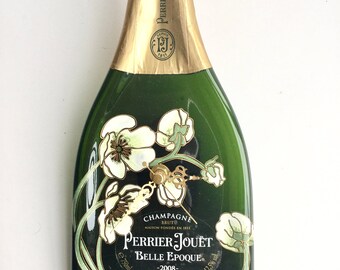 Perrier Jouet 2008 Belle Époque champagne bottle clock