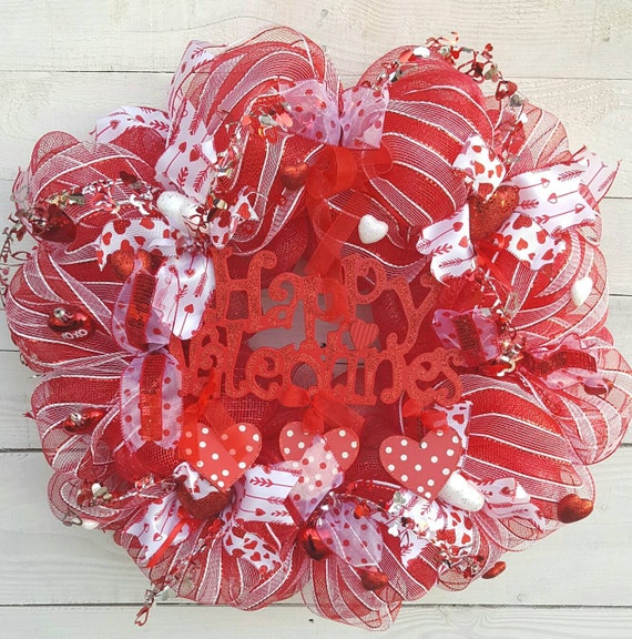 Happy Valentine's Day Wreath