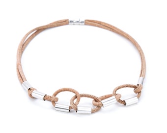 Necklace made of Cork for many occasions
