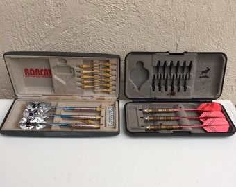 Vintage Darts, Darts, Bobcat Darts, Bobcat dart case, Tournament Darts
