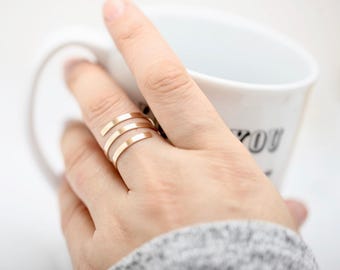Gold Filled Wrap Ring • Wrap Ring • Snake Ring • Rose Gold Filled Wrap Ring • Sterling Silver Wrap Ring • Silver Snake Ring •Gold Snake Ring