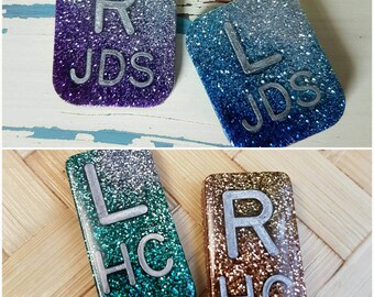 Ombre Xray Markers 2-3 initials. One set. ****New Large rectangles