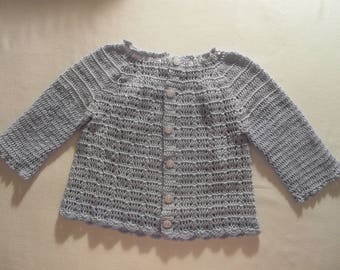 CROCHET BABY SWEATER