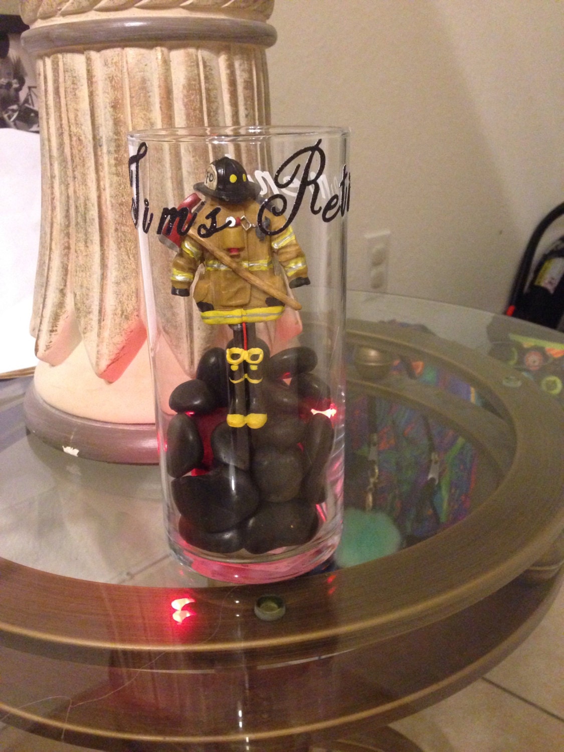 Firefighter Centerpiece