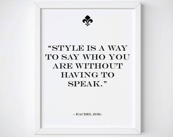 Fashion Wall Art Poster • Fashion Prints Wall Art • Vogue Poster • Fashion Poster • Style Print • Fashion Print • Fashion Art • Fashion Art