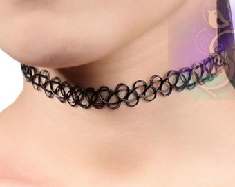 tattoo choker etsy tattoo choker etsy