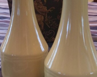 Vintage Federalist Ironstone Salt and Pepper Shakers