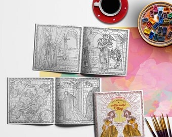 All the beautiful things: Adult colouring book, 12 x 12 inches (30 x 30 cm)