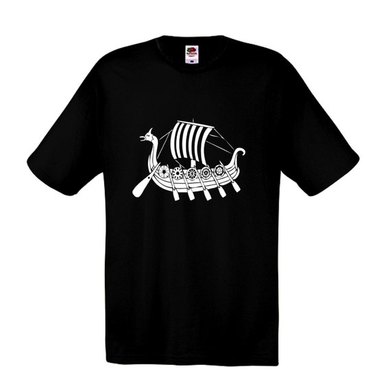 viking ship tshirt