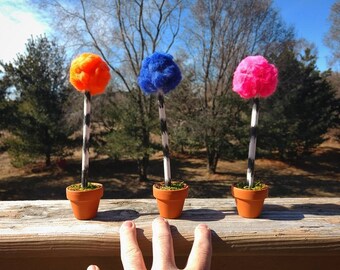 Miniature Truffula Tree - The Lorax