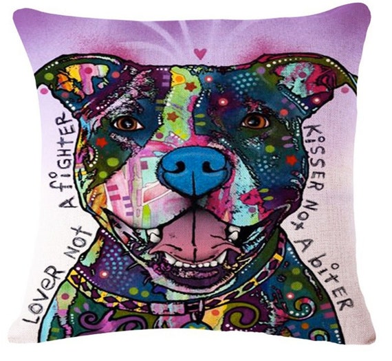 pitbull pillow