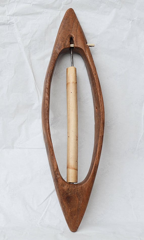 Antique Loom Shuttle, Weaving Flying Shuttle, Primitive Wall Decor