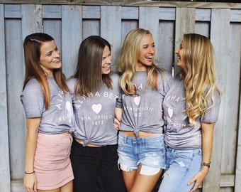 Womens Shirt, Business Shirt, Sorority T shirt, Brandy Melville, Big Little Sorority gift, Sorority personalized gift, Greek