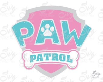 Paw patrol logo | Etsy