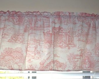 4 Rideaux Waverly Emma's Garden - Rose Des Bois Classique Floral En Coton Naturel