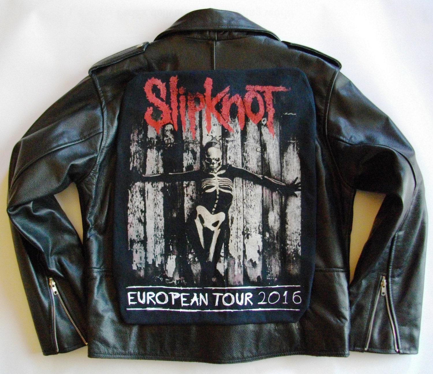 Metalworks Slipknot 'The Gray Chapter' Leather Jacket