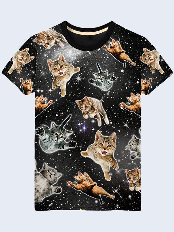 walmart space cat shirt