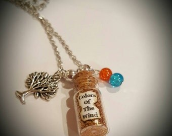 Disney inspired Pocahontas necklace