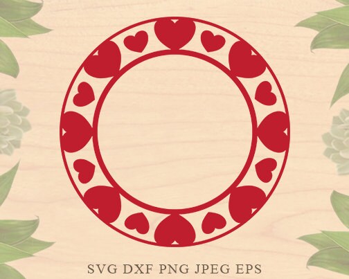 Download Heart monogram svg Valentine Svg files Valentine monogram SVG