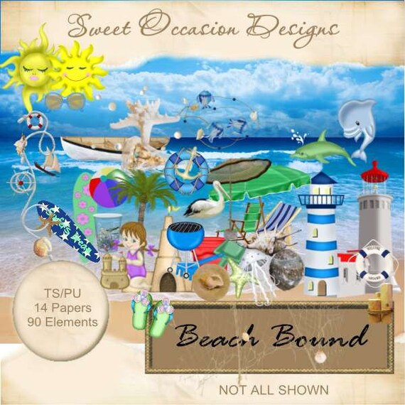 Beach Kits - Scrapbookcom