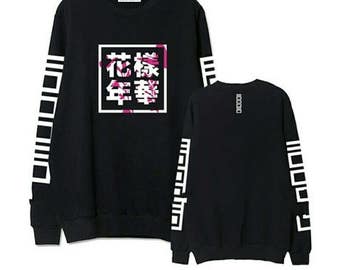 Kpop BTS (BANGTAN BOYS) new sweater! And with tag member t-shirt!