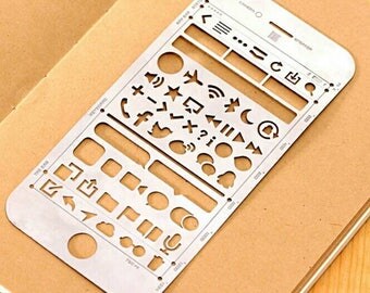 Planner Stencil Messages - Stainless Steel- Planner/Scrapbook/Journal Numbers Message boxes Social Media