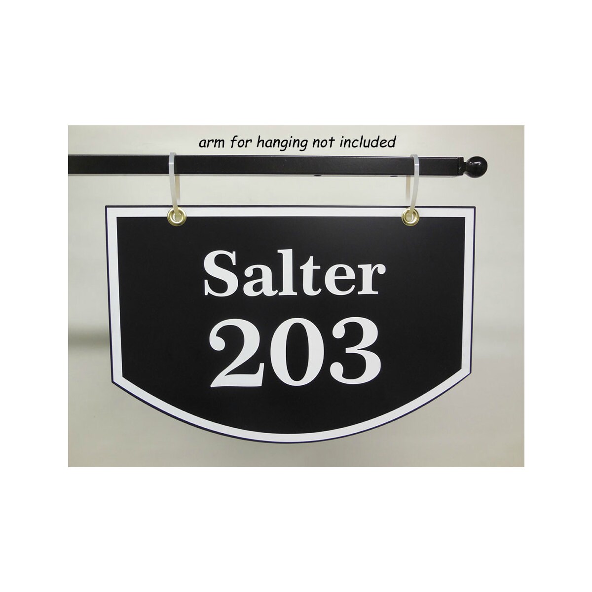 Address Plaque Two Sided Hanging House Number Sign