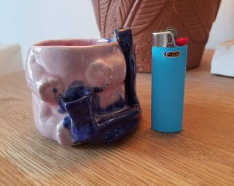 Pink Elephant wake 'n' bake mug