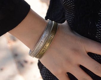 Mother of the Bride Bracelet, MOB Bracelet, Mother-of-the-Bride Gift, Gift for Mom, Vintage MOTHER Word Bracelet, Word Jewelry BR495