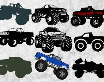 Monster Truck Svg Clipart, Monster Trucks EPS vectors, Truck car svg, png files, Tribal arrows svg, Printable truck files, vehicle, jam svg